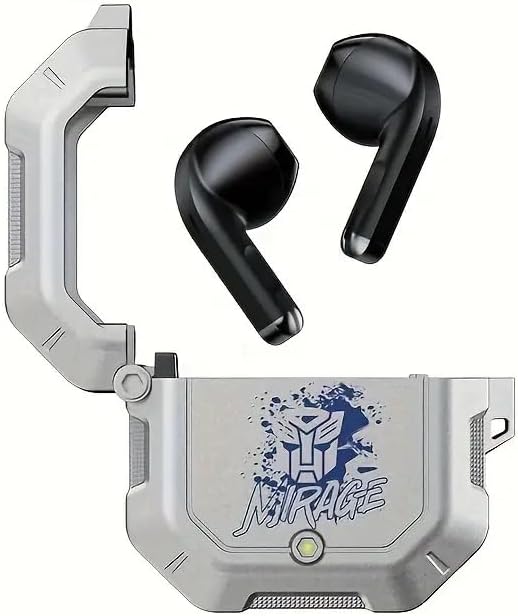 AUDÍFONOS INALÁMBRICOS SPACE CRUSADERS PLATA TRANSFORMER TF-T12