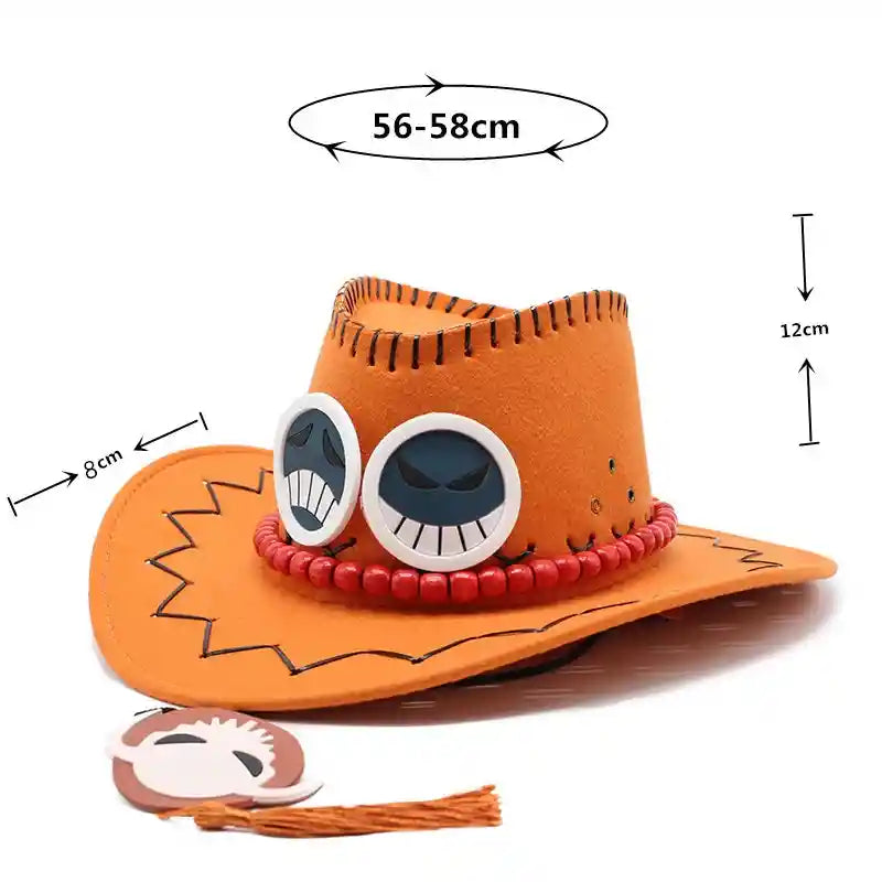 One Piece Sombrero de Portgas D. Ace