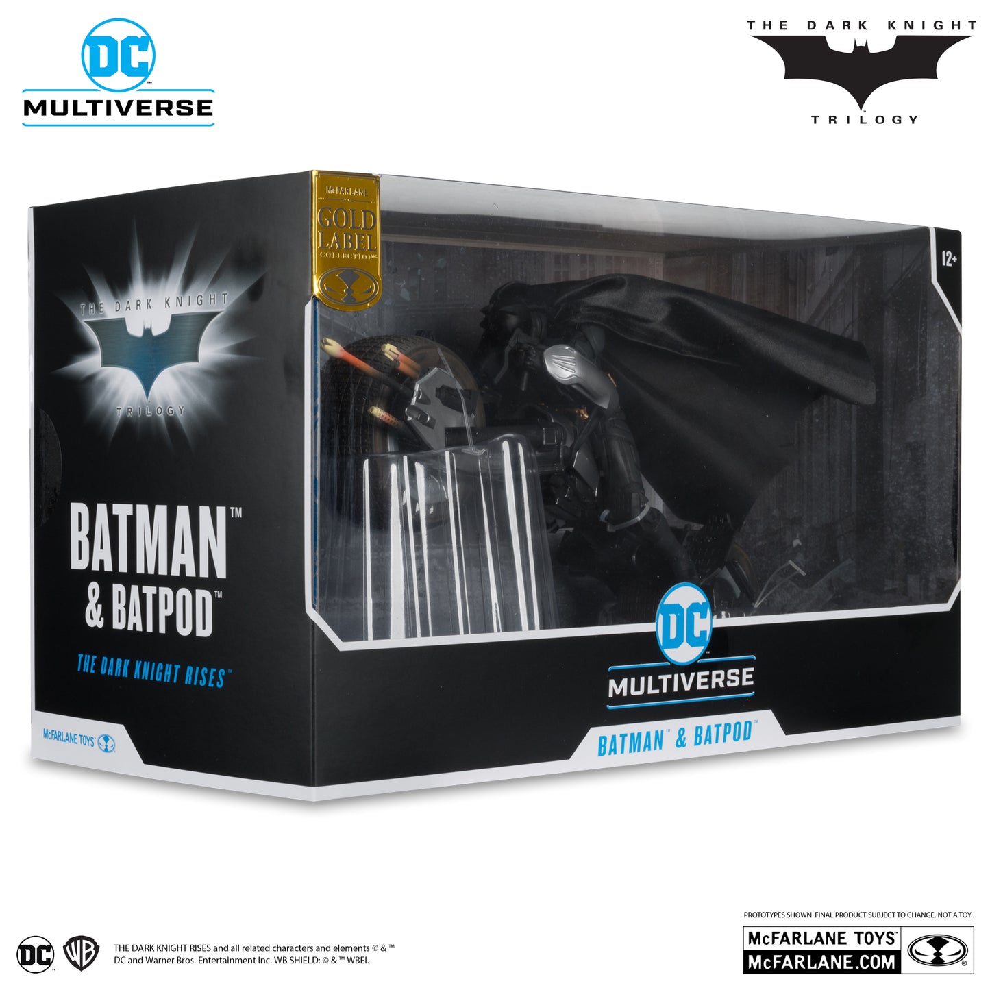 Batpod y Batman