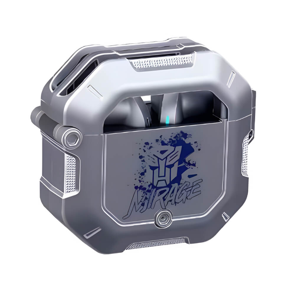 AUDÍFONOS INALÁMBRICOS SPACE CRUSADERS PLATA TRANSFORMER TF-T12