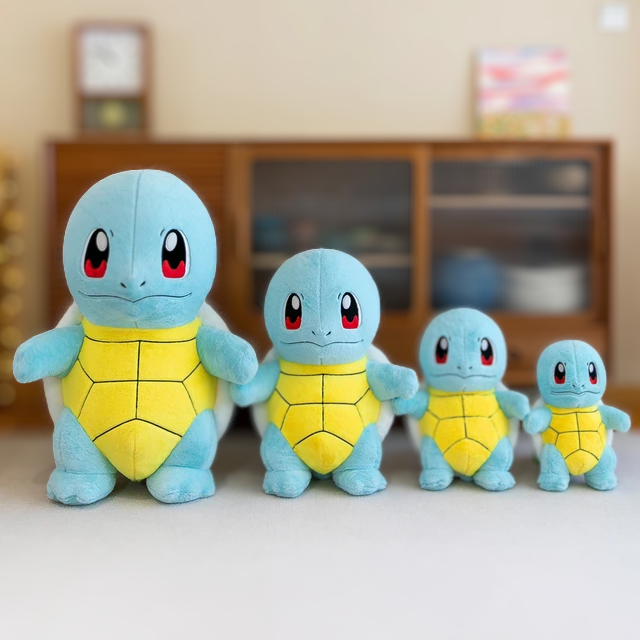 Peluche Pokemon Squirtle Afelpado