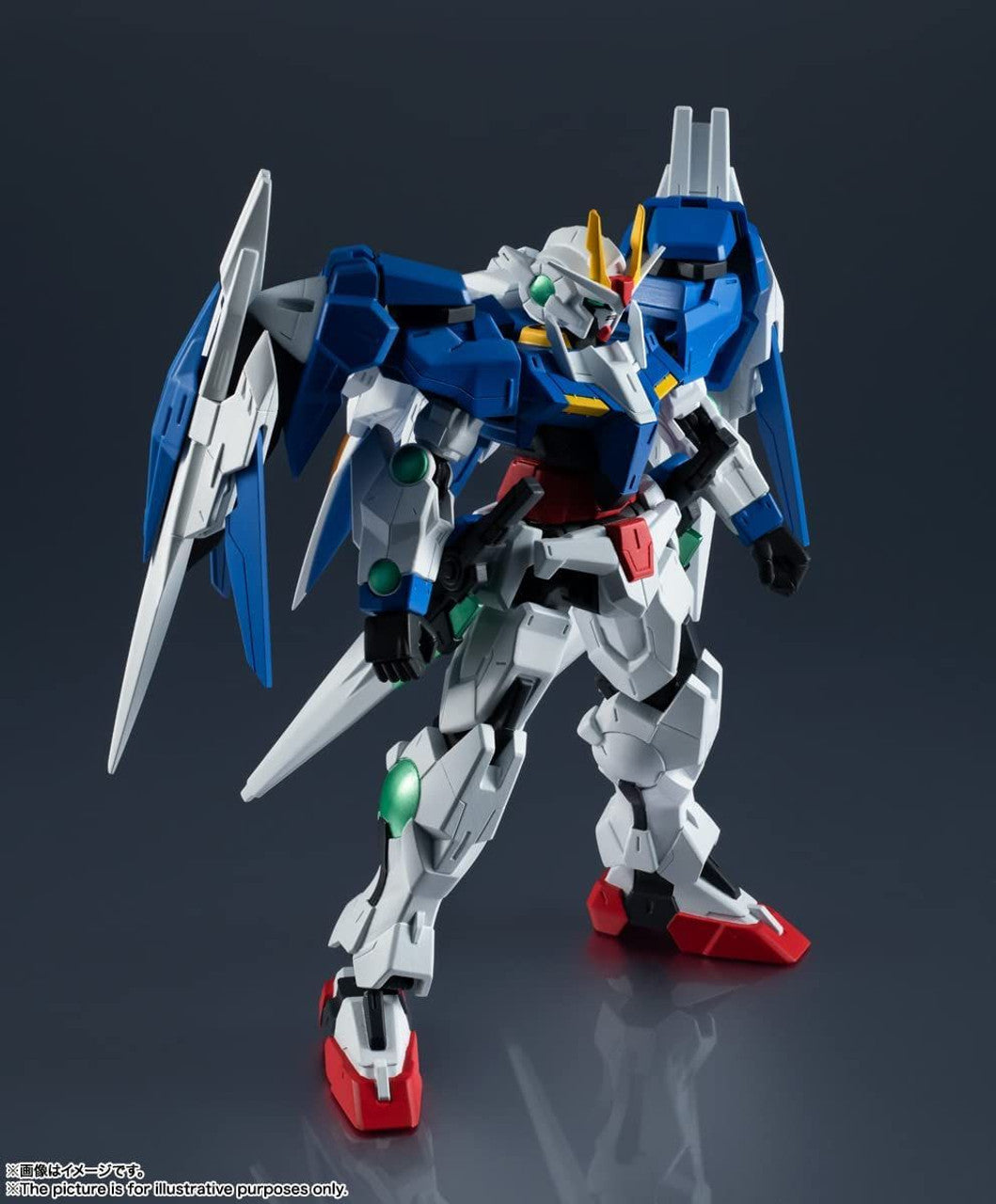 Gundam Universe GN-0000+GNR-010 00 RAISER 'Mobile Suit' (Gundam 00)