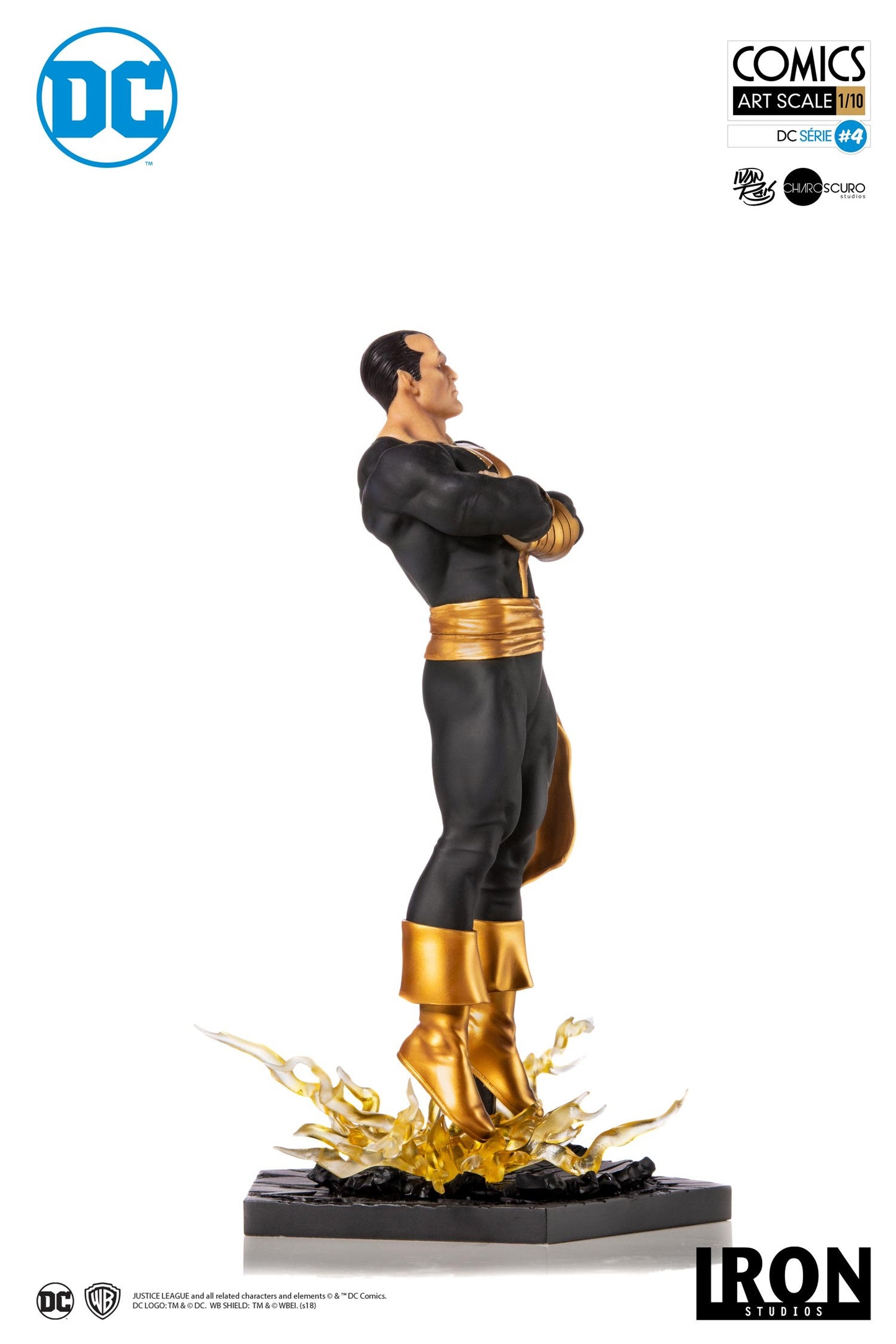 Black Adam Art Scale 1/10 - DC Comics Series 4 by Ivan Reis