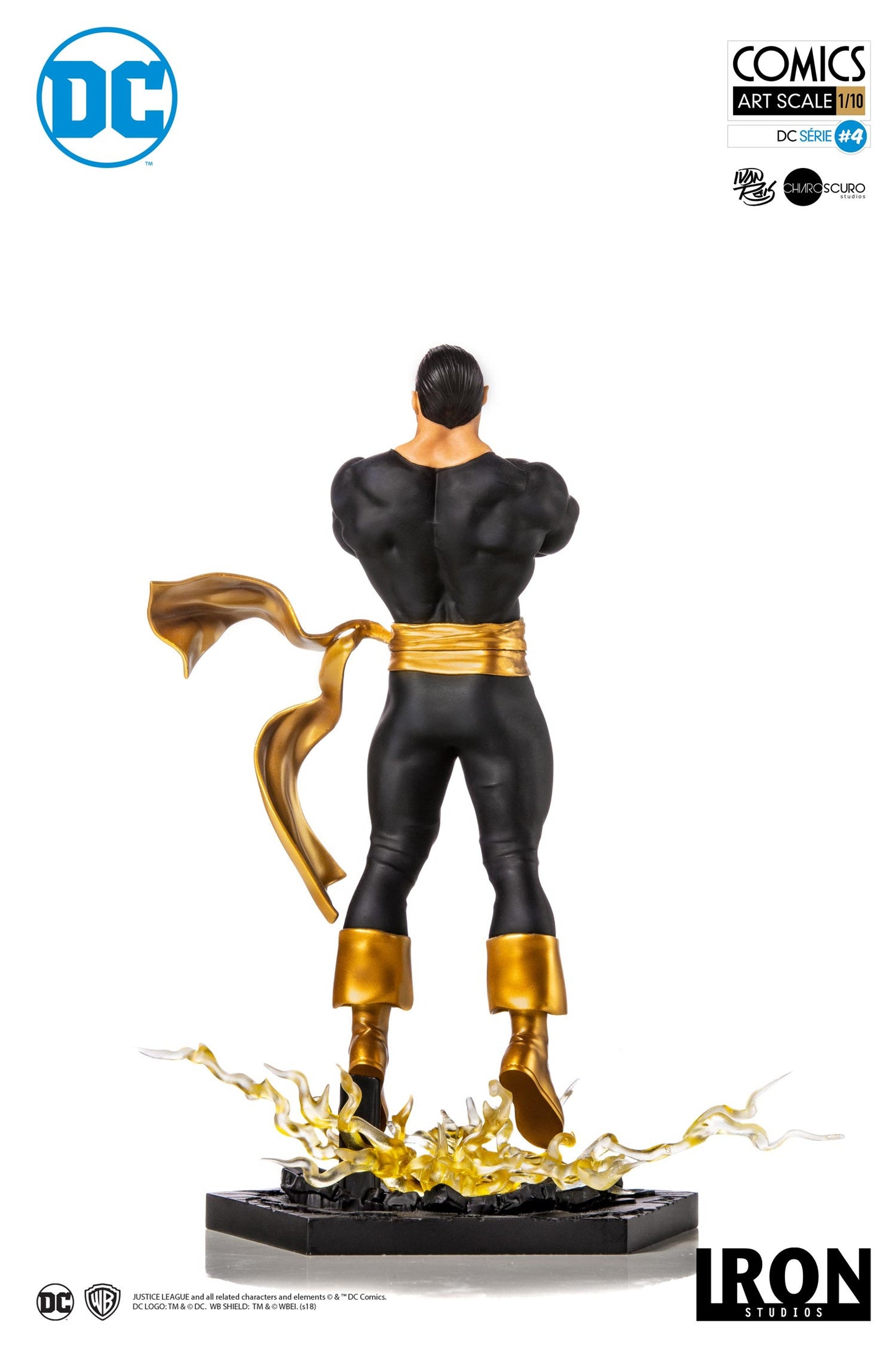 Black Adam Art Scale 1/10 - DC Comics Series 4 by Ivan Reis
