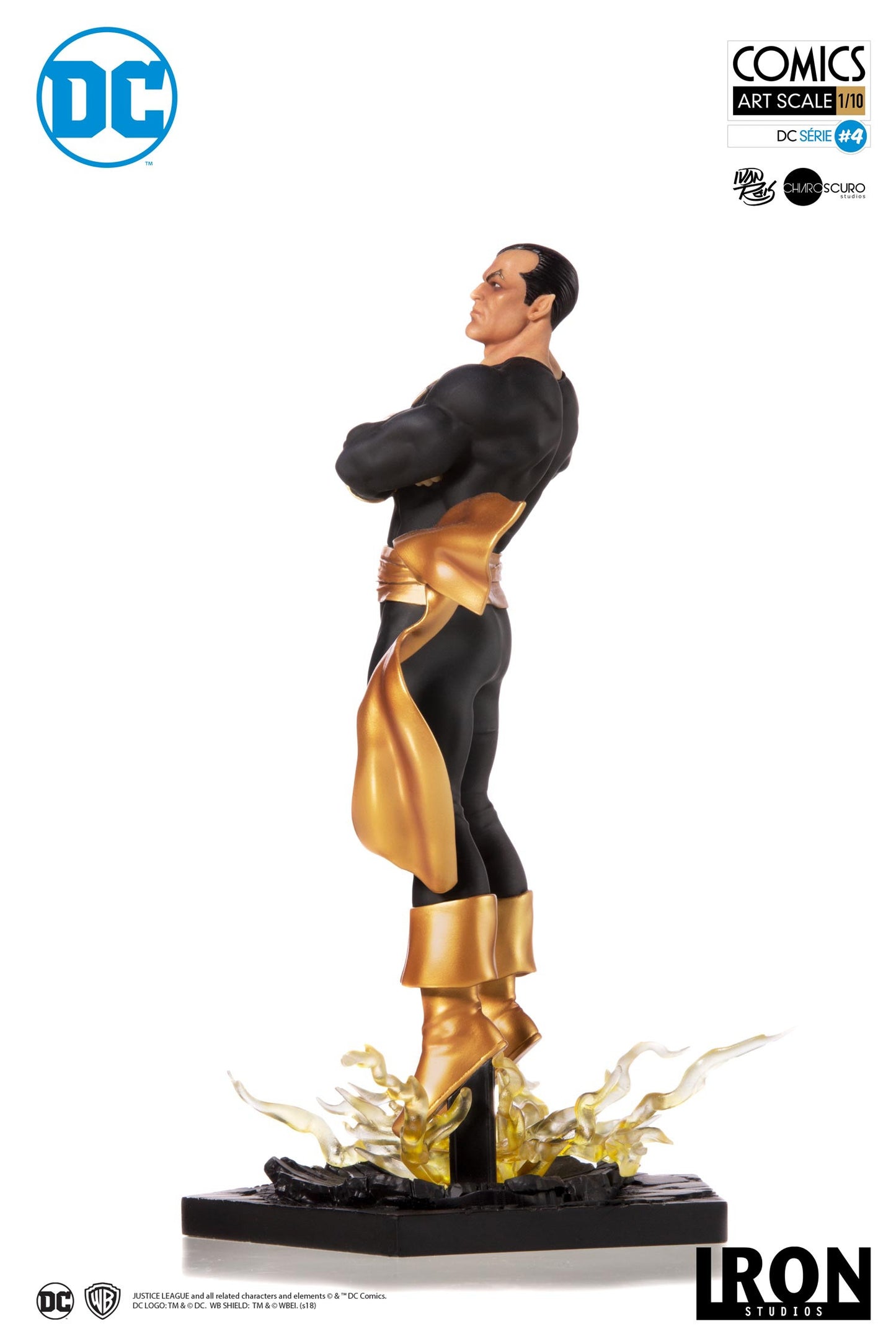 Black Adam Art Scale 1/10 - DC Comics Series 4 by Ivan Reis