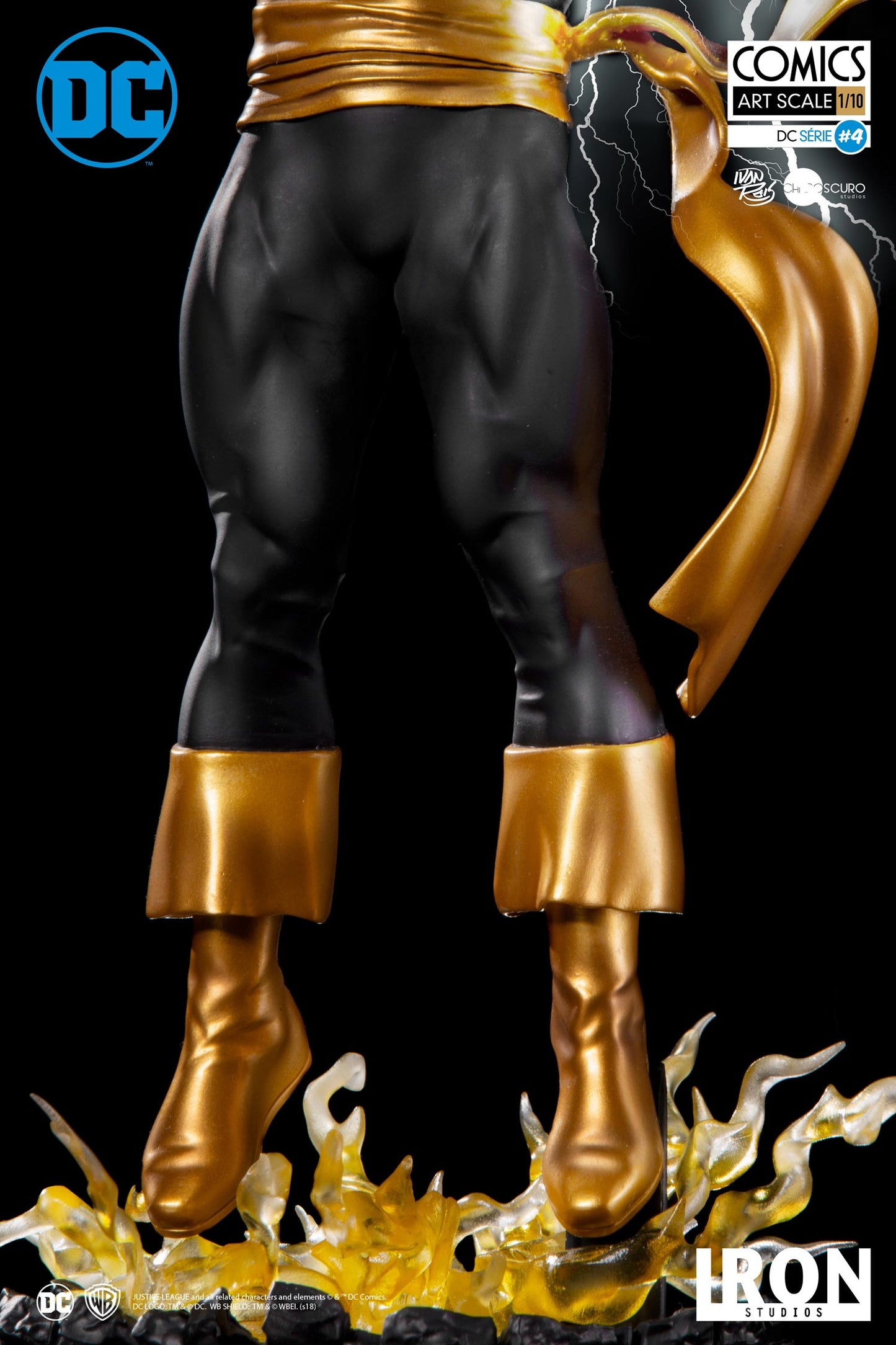 Black Adam Art Scale 1/10 - DC Comics Series 4 by Ivan Reis
