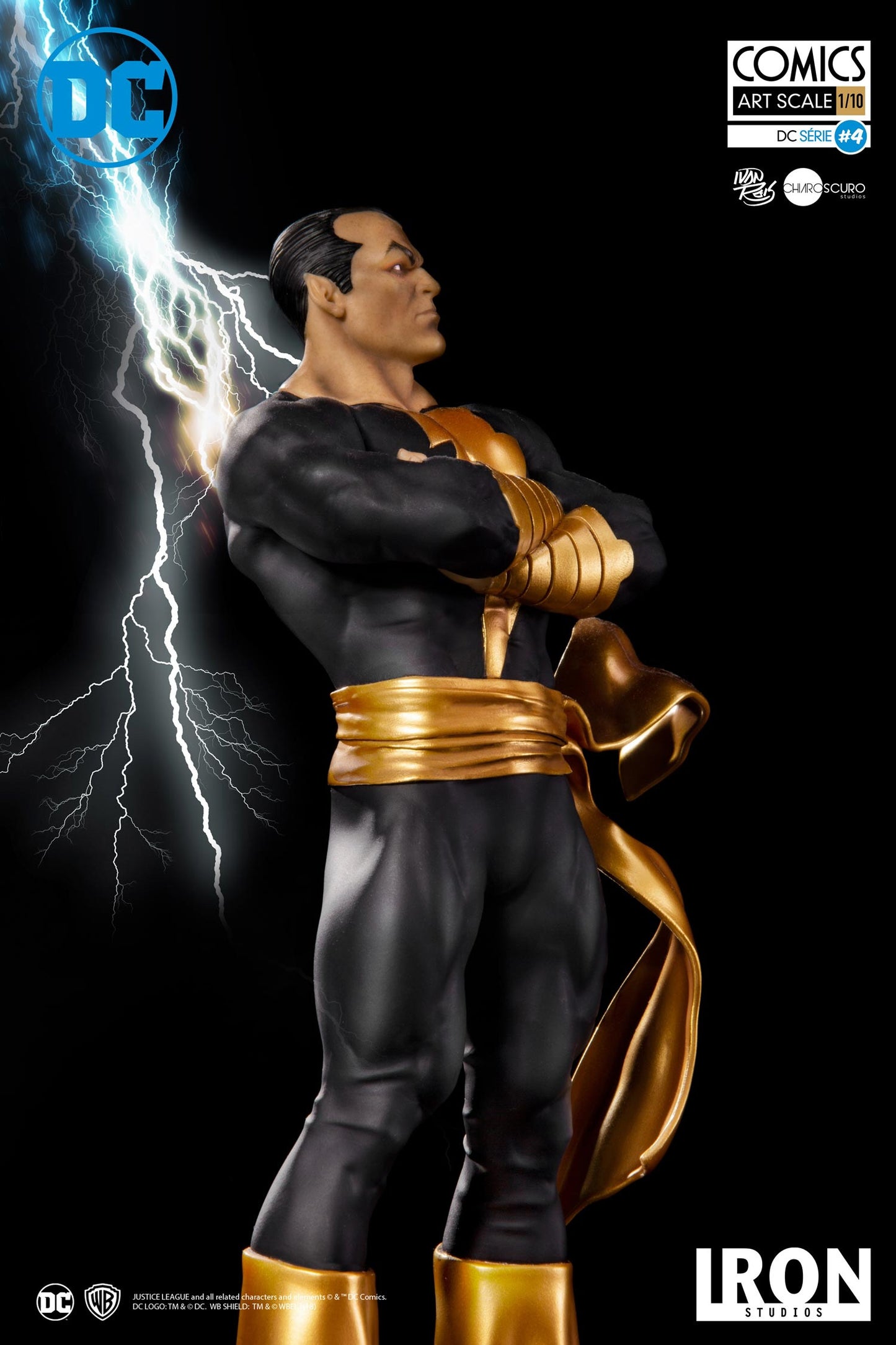 Black Adam Art Scale 1/10 - DC Comics Series 4 by Ivan Reis