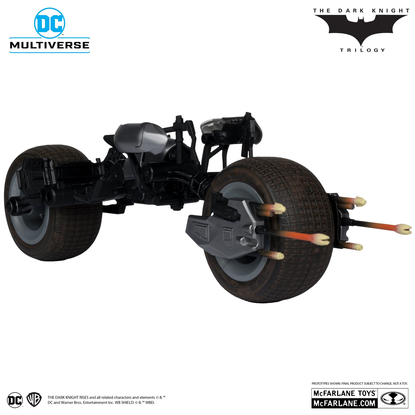 Batpod y Batman
