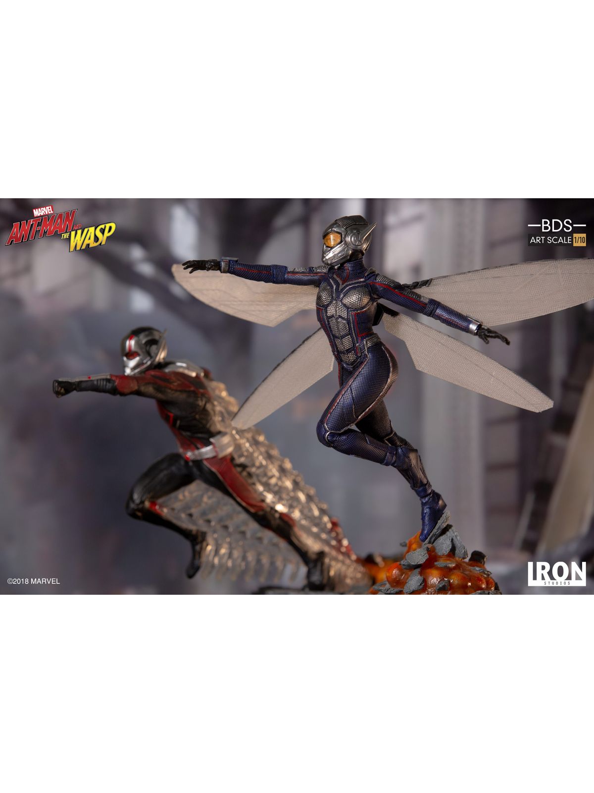 (Figura de Exhibición) Pack Ant-Man & Wasp - BDS Art Scale 1/10 - Iron Studios