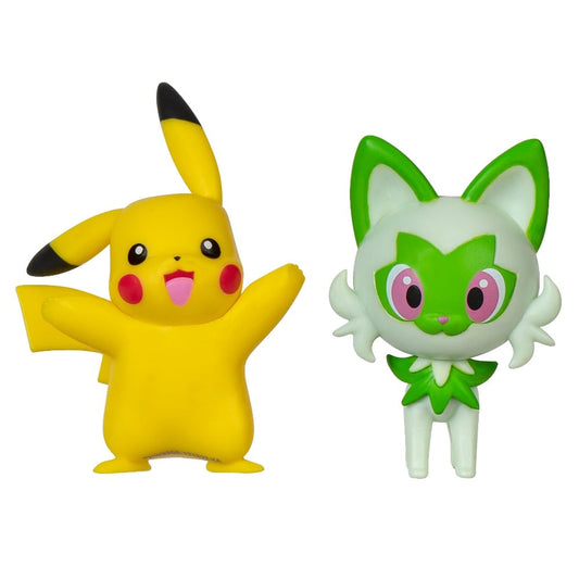 Pokemon Battle Figure Pack SPRIGATITO/PIKACHU