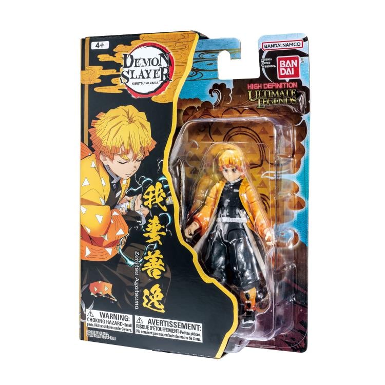 Demon Slayer: Kimetsu no Yaiba Ultimate Legends HD Zenitsu Agatsuma Action Figure