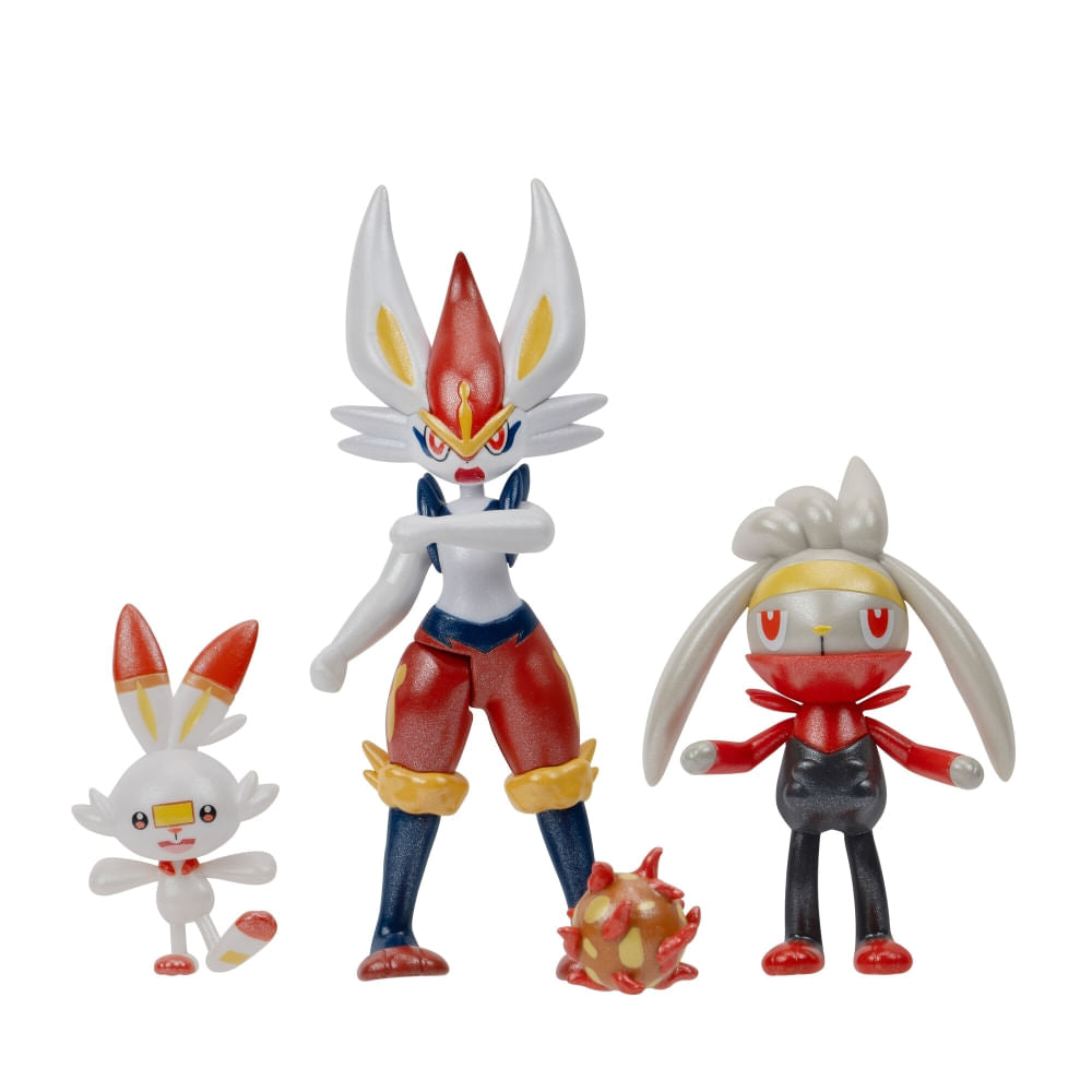 Pokemon Select Evolution Multipack Scorbunny, Raboot, Cinderase