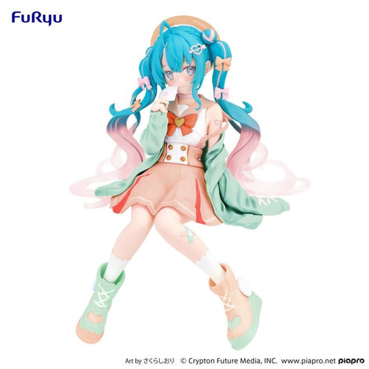 Vocaloid Hatsune Miku (Love Sailor Citrus Cream Ver.) Noodle Stopper Figure