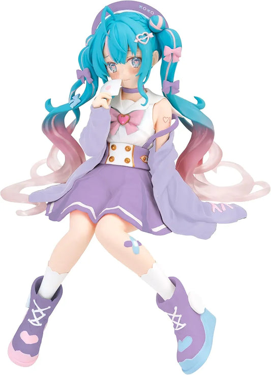 Vocaloid Hatsune Miku (Purple Ver) Noodle Stopper Figure