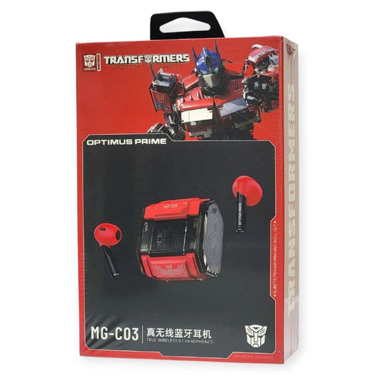 Transformers MG-C03 True Wireless Bluetooth Earbuds (Optimus Prime Red)