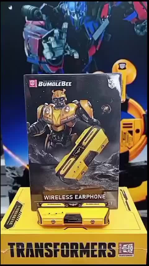 Audífonos Inalámbricos TRANSFORMERS TF-T01 Amarillo