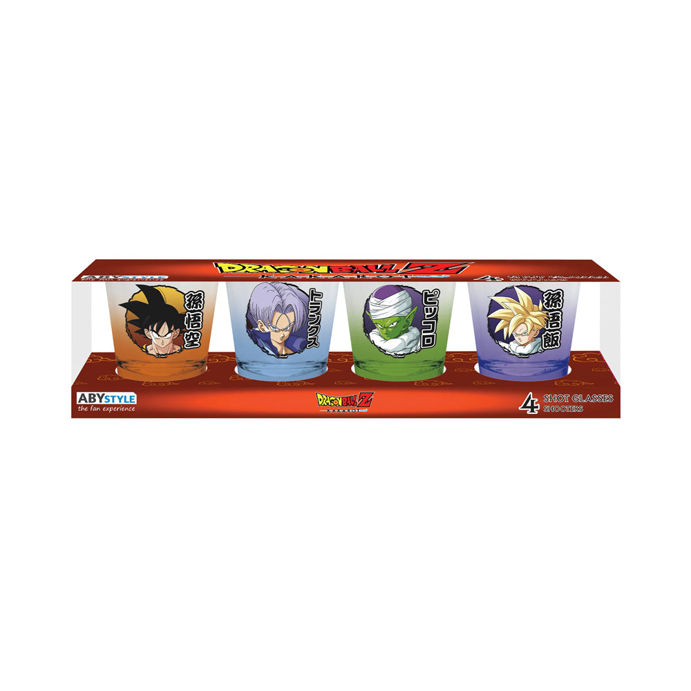 Dragon Ball Z: Kakarot Heroes Shot Glass Set of 4