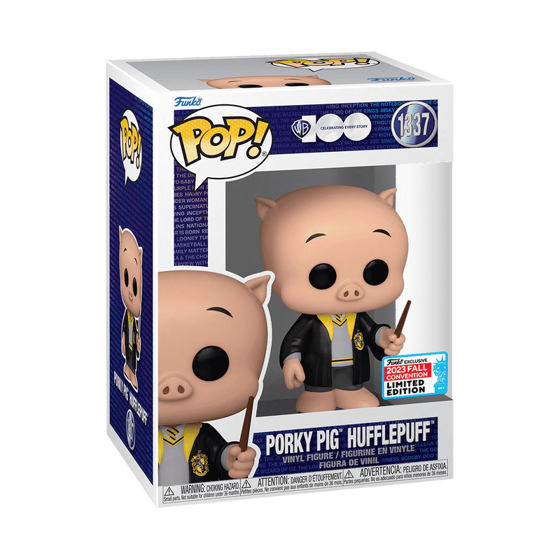 POP! PORKY PIG HUFFLEPUFF EXCLUSIVO