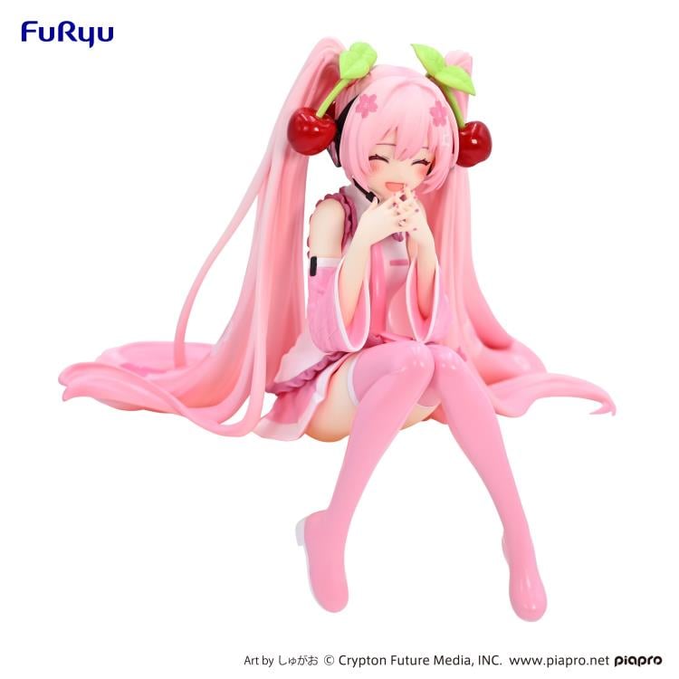 Vocaloid Hatsune Miku (Sakura Miku 2023 Smile Ver.) Noodle Stopper Figure