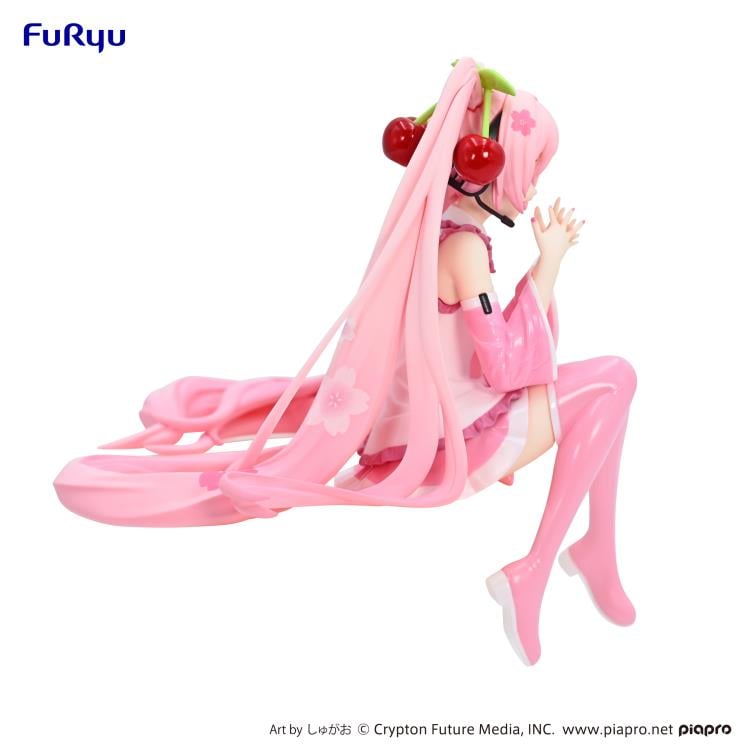 Vocaloid Hatsune Miku (Sakura Miku 2023 Smile Ver.) Noodle Stopper Figure