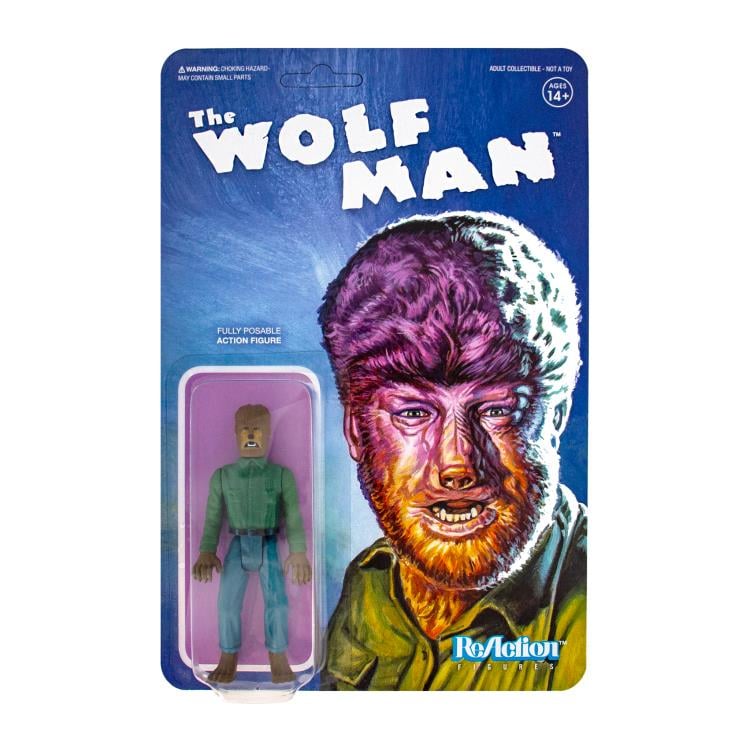 Universal Monsters ReAction The Wolfman Figure