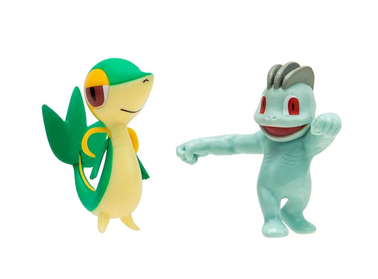 Pokemon Battle Figure Pack Machop/Snivy