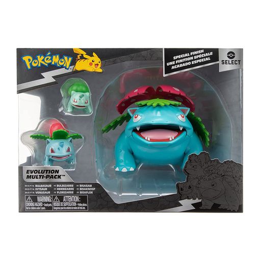 Pokemon Select Evolution Multipack Bulbasaur,Ivisaur,Venusaur