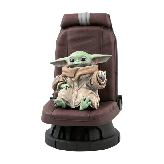 Star Wars: The Mandalorian - The Child in Chair Milestones Statue